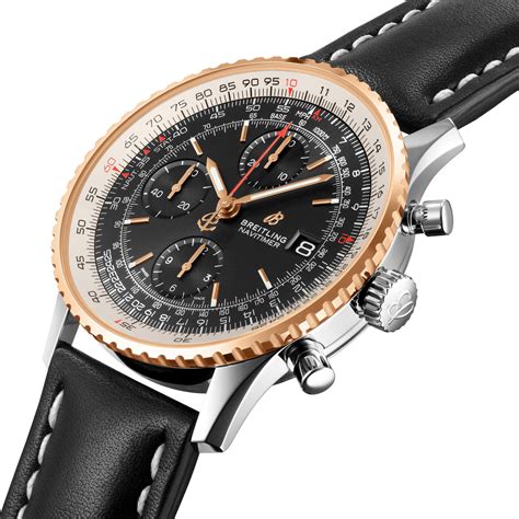 breitling navitimer watch bands leather|Breitling Navitimer price guide.